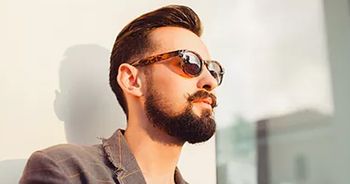 man wearing sunglasses